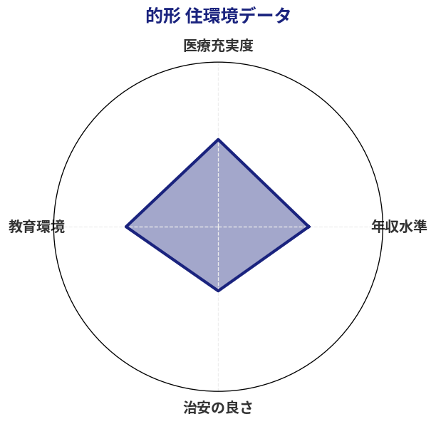 的形 住環境スコア分析チャート