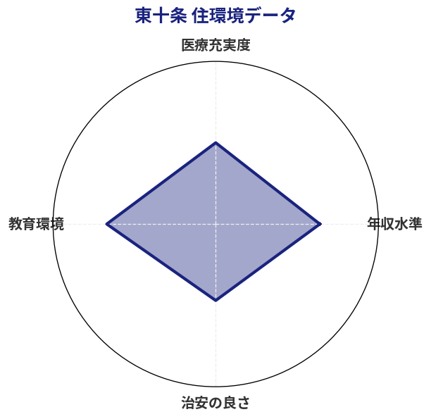 東十条 住環境スコア分析チャート