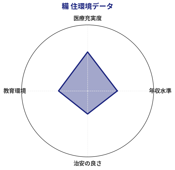 糒 住環境スコア分析チャート